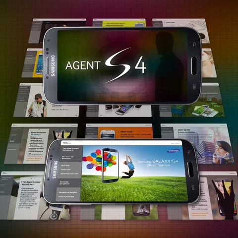 Remo Colomba - Creative Visual Designer - Portfolio - SAMSUNG - AGENT S4 - Training App